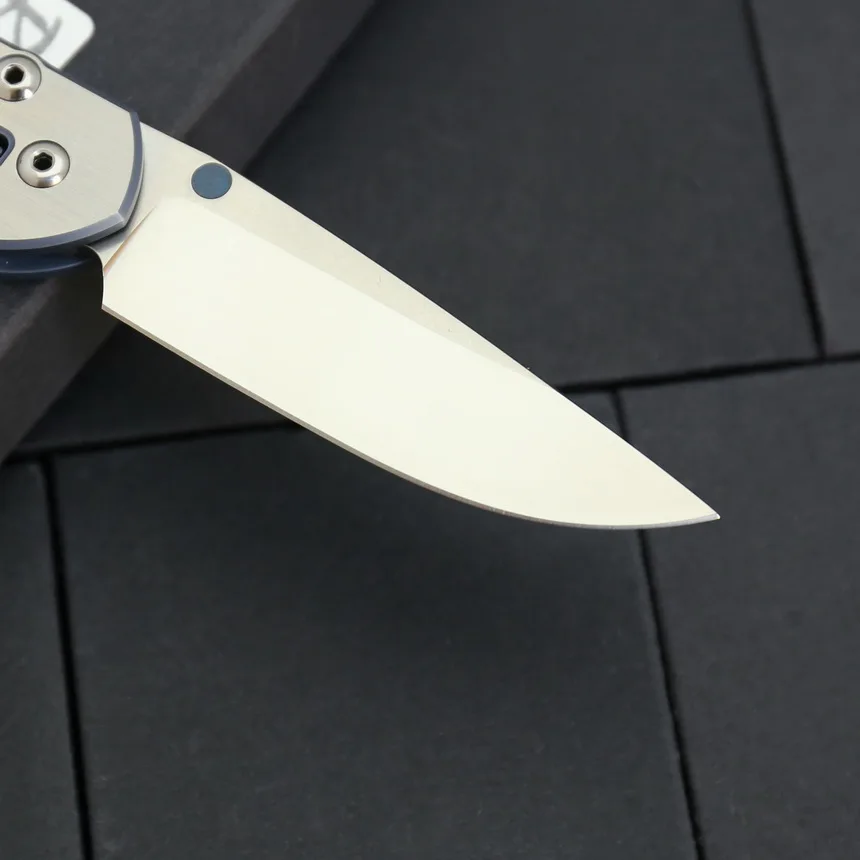 BEKETEN Малый sebenza 21 складной нож D2 лезвие titanium узор ручка Открытый Отдых Охота выживанию Тактический карманные ножи