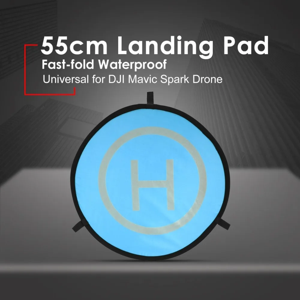 

55/75cm Fast-fold Landing Pad For DJI Spark Mavic Pro Universal FPV Drone Parking Apron Foldable Pad FPV Racing Drone Accessory
