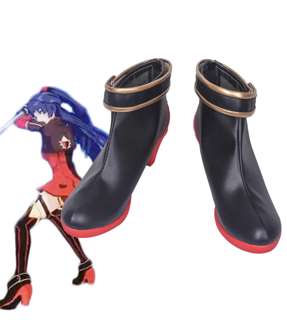 Ботинки для косплея Honkai Impact 3 Райден Мэй изготовленные на заказ любого