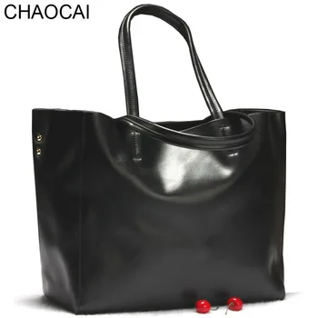 

fashion women shoulder bag genuine leather handbag larger totes female casual clutch lady Sacthel Purse Colors