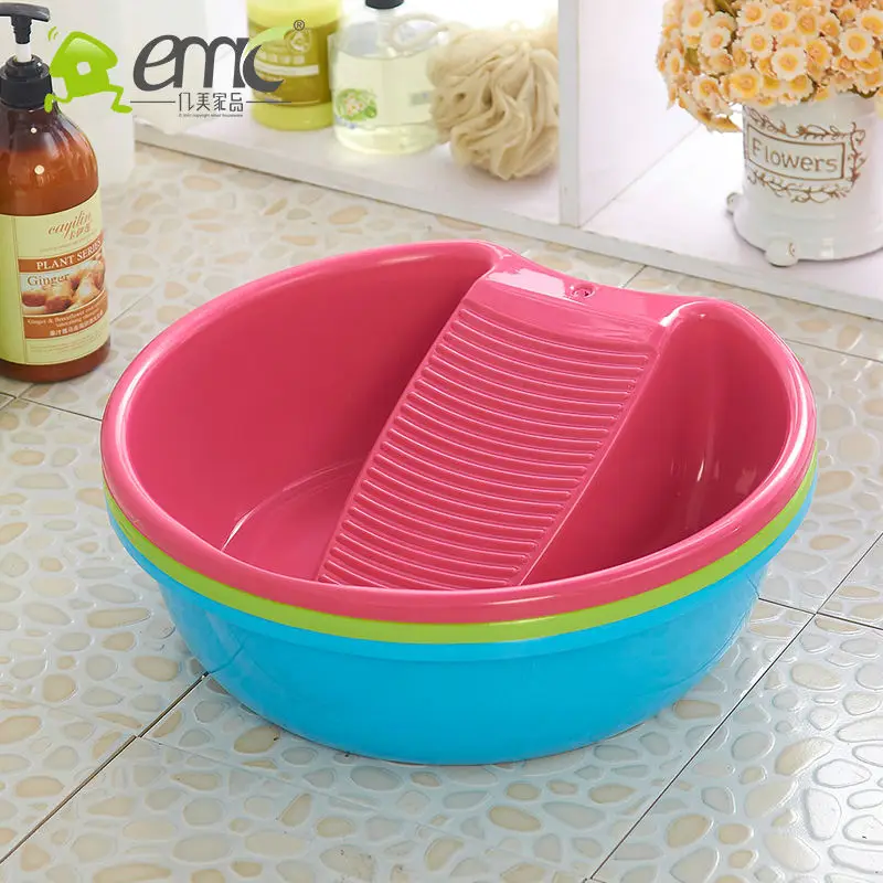 Пластиковая Ванна для белья sudsy большая раковина три цвета|plastic washtub|plastic laundry