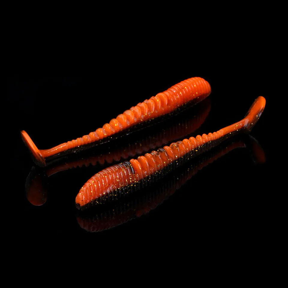 WALK FISH 4 шт./лот приманки для рыбной ловли Awaruna 110 мм 7 8 воблеры силиконовые