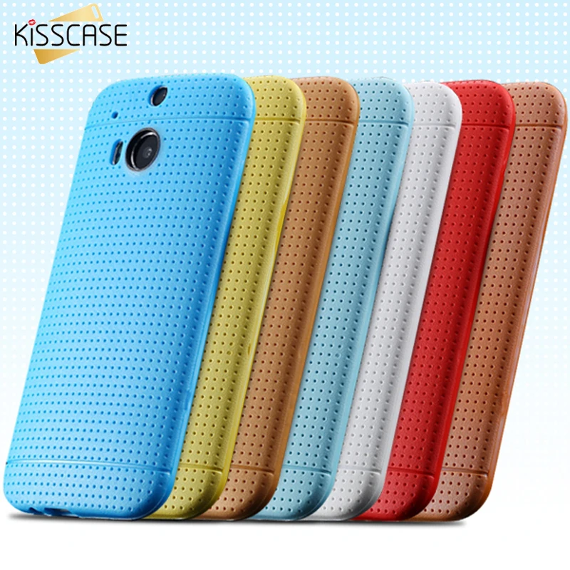 KISSCASE For HTC One M8 Case Slim Silicone Cover For HTC One M8 Honeycomb Spot Protective TPU Cover For HTC One M8 Coque Fundas KISSCASE For HTC One M8 Case Slim Silicone Cover For HTC One M8 Honeycomb Spot Protective TPU Cover For HTC One M8 Coque Fundas