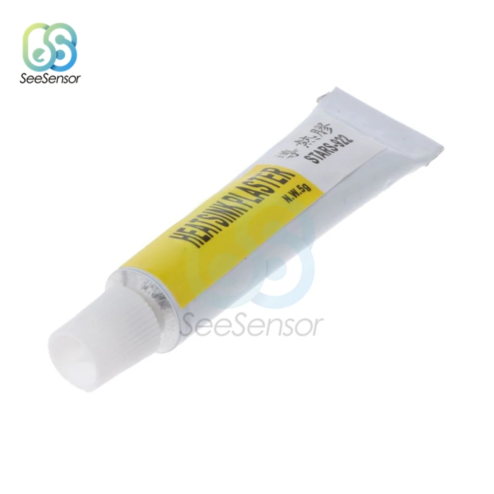 1pcsx5g Thermal Grease Paste Conductive Heatsink Plaster Adhesive Glue For Chip VGA RAM LED IC Cooler Radiator Cooling STARS-922