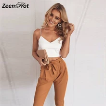 Летние женские комбинезоны, Модный облегающий Белый Топ, комбинезон из двух частей, сексуальные комбинезоны, женский комбинезон, macacao feminino