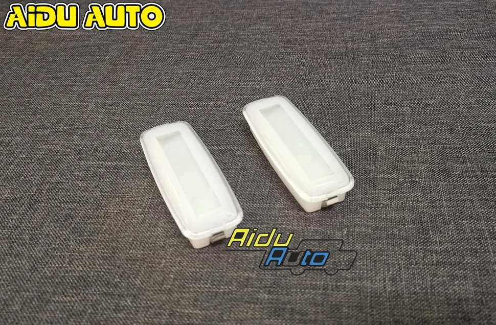 Из 2 предметов для Audi A3 A4 A5 A6 Q3 Q5 A8 светодиодный макияж лампа