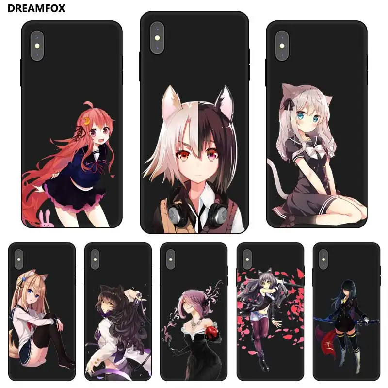 N286 Catwoman Black Silicone Case Cover For Apple iPhone 11 Pro XR XS Max X 8 7 6 6S Plus 5 5S SE |