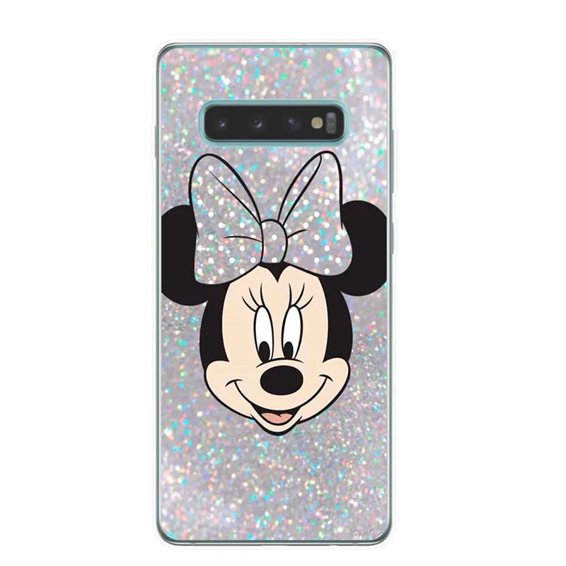 Милые чехлы с Минни Маус для samsung S6 S7 Edge S8 S9 S10 Plus Lite 5G S10e мягкая задняя крышка из ТПУ Fundas Capa чехол для телефона - Цвет: T6273
