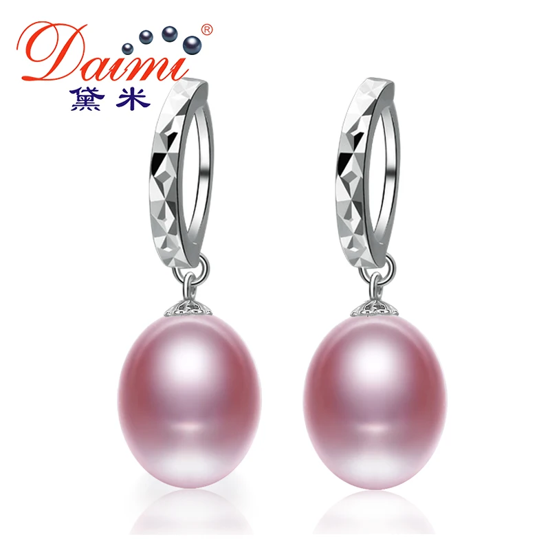 DAIMI Natural Freshwater Pearl font b Earrings b font Drop font b Earrings b font 8