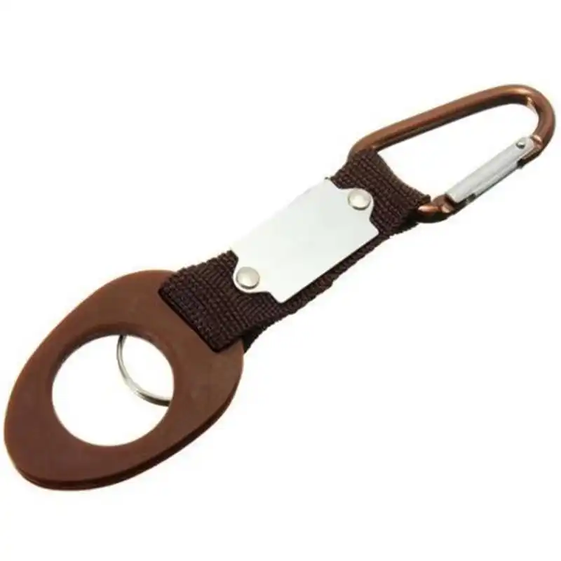 Gsyamh Clip De Nylon para Soporte De Botella Clip para Colgar Botellas De Agua con Hebilla Clip De Gancho para Soporte De Botella De Agua Adecuado Colgar Botellas De Agua F/ácil De Llevar(8 Piezas)