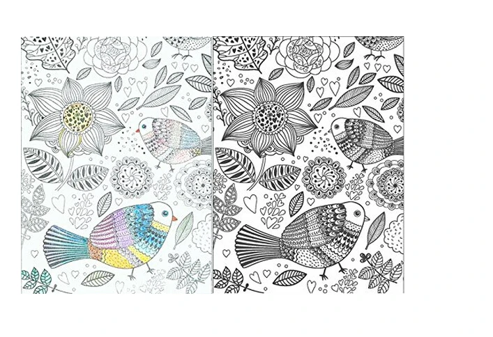 Booculchaha Inspiration ZEN 50 Mandalas Anti Stress Volume 3 Coloring Books For Adults Art Creative Book In From Office School Supplies On