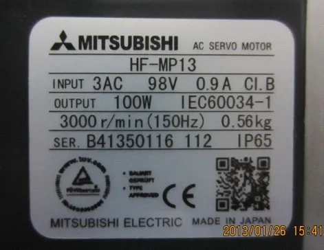 Японский Серводвигатель Mitsubishi 400W HF-MP13