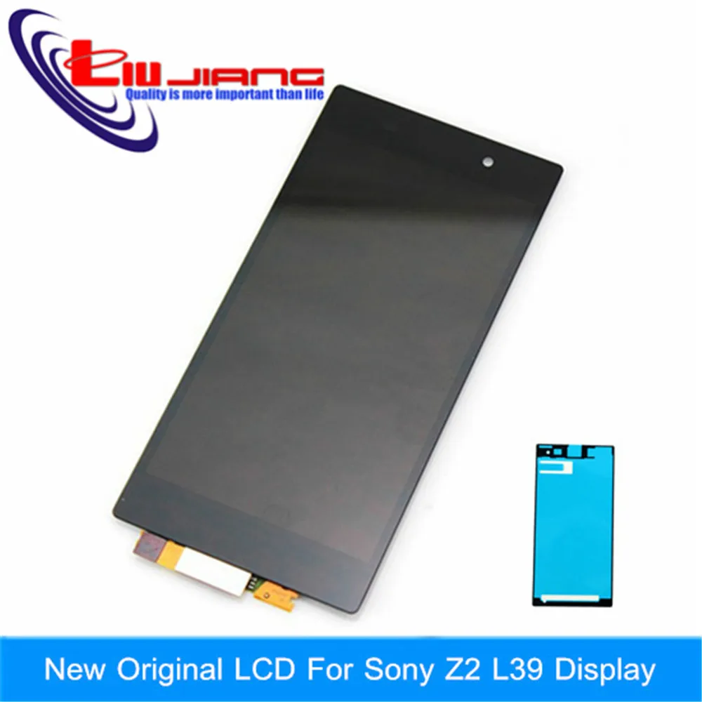 

Liujiang Original For Sony Xperia Z1 lcd L39 L39H C6902 C6903 LCD display Touch Screen Digitizer Assembly Pantalla + Adhesive