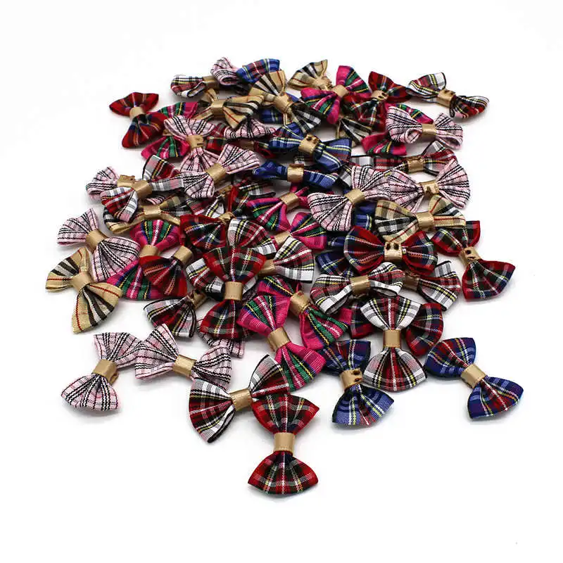 30 шт. Lucia crafts 3 5*2 5 см Разноцветные банты для девочек эксклюзивные мини бантики