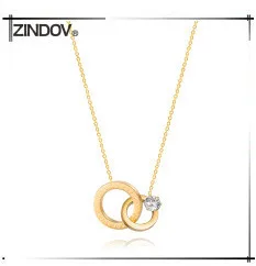 ZINDOV модные ювелирные изделия для женщин ожерелье кисточкой розовое золото длинные подвески из нержавеющей стали ожерелье s для женщин Цвет не тускнеет