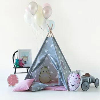 

Star design Children's tent baby toy house Children play tent Cotton tents Baby dollhouse teepee house
