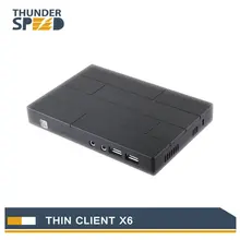 2017 Newest Mini PC Computer Thin Client X6 Linux Embedded 1080P 1G RAM+8G FLASH RDP 8.0 Server OS Support Win7/8/Linux
