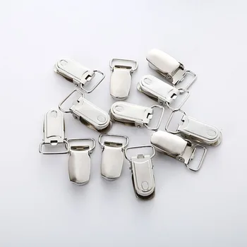 

New Jewelry Parts Metal Baby Pacifier Clip 10 Piece/Lot Children's Strap Metal Clip Nipple Clip Soothing Feeding Supplies