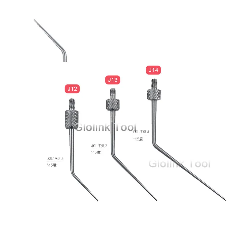 M2.5 나사 바늘 직경 HSS 다이얼 테스트 표시기 접점 뾰족한 바늘 다이얼 표시기 도구 부품 10mm 20mm 45 도