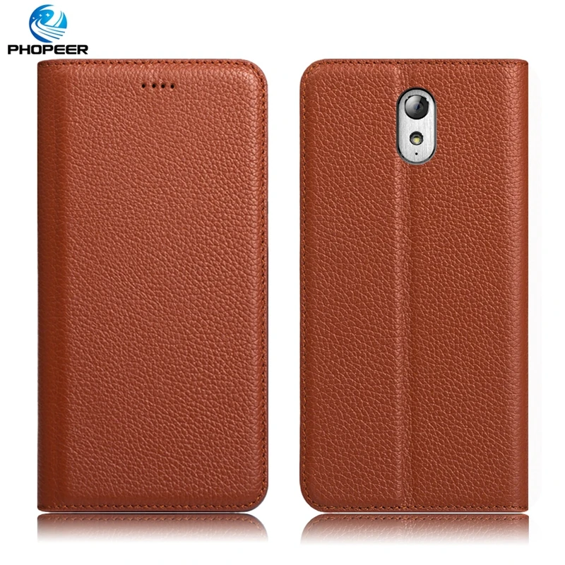 

Original PHOPEER Genuine Leather Case For Lenovo VIBE P1m a40 P 1m P1 m Filp Cover Case For Lenovo P1ma40 P1ma50 a50 P1mc50 c50