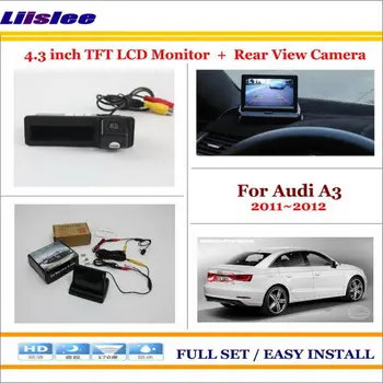 

Liislee For Audi A3 / A4 2011 2012 Car Rearview Camera + 4.3" LCD Screen Monitor = 2 in 1 Parking Assistance System