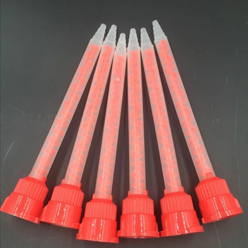 

TZ-BX516S 10:1 MB5.4-16S static mixing tube epoxy resin AB glue nozzle mixing head spiral mixer adhensive dispensing nozzle