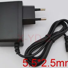 100 шт. Высокое качество 12 V 1A AC 100 V-240 V конвертер адаптер питания с переключением напряжения переменного тока 1000mA питания ЕС штекер постоянного тока 5,5 мм x 2,1-2,5 мм