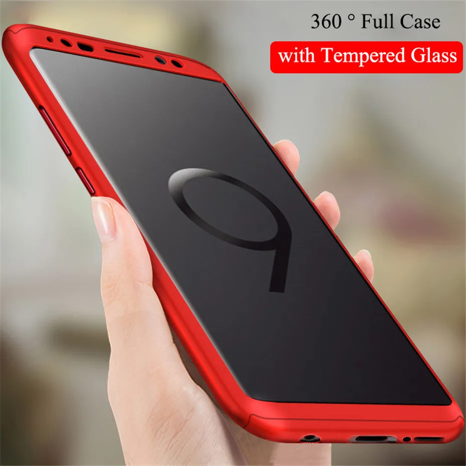 Phone Cases For Samsung Galaxy A5 2017 A7 Case Cover Hard Shockproof Tempered Glass For Samsung A8 2018 2016 A7 A5 Protective Case (5)