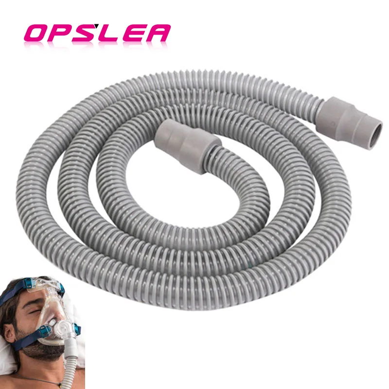 

Universal 1.8M CPAP Tubing for Mask Breathing Machine Tubing Medical Compound Materials Breathing Tube Accessories Oxygen Piping
