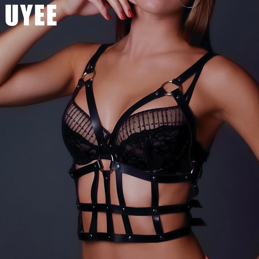 UYEE оптовая продажа искусственная кожа ремни для женщин сексуальное белье пояс
