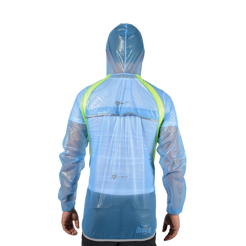 ROCKBROS Waterproof Cycling Jersey breathable Jacket Jersey Windproof Coat Clothing MTB Reflective Bike Road Raincoat RK0019 (7)