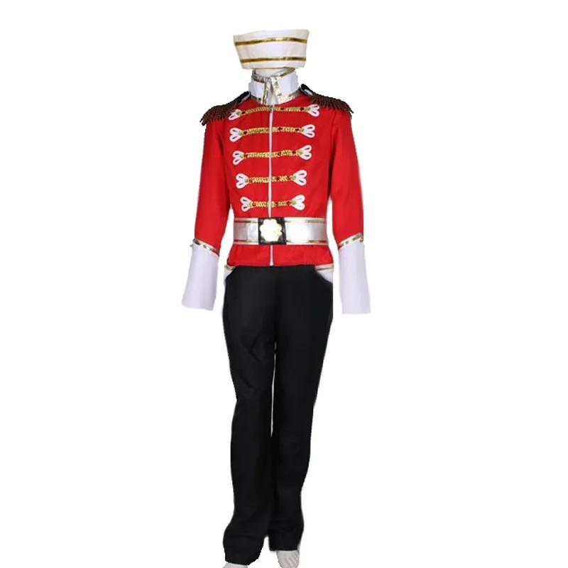 

Halloween costume for men in the Nutcracker Prince Eric cosplay costume royal security guard uniform