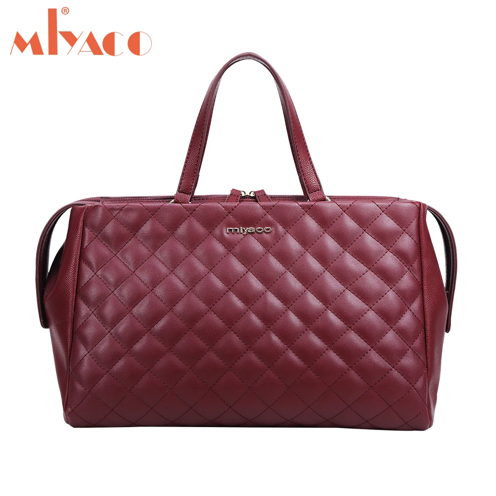 

MIYACO Women Baguette Handbags Shoulder Bag for Ladies Large Soft Leather Vintage shopping bags