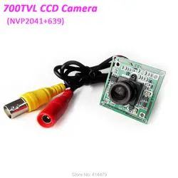 700TVL безопасности Камера совета Модуль 3,6 мм объектив NVP2041 CCD печатной