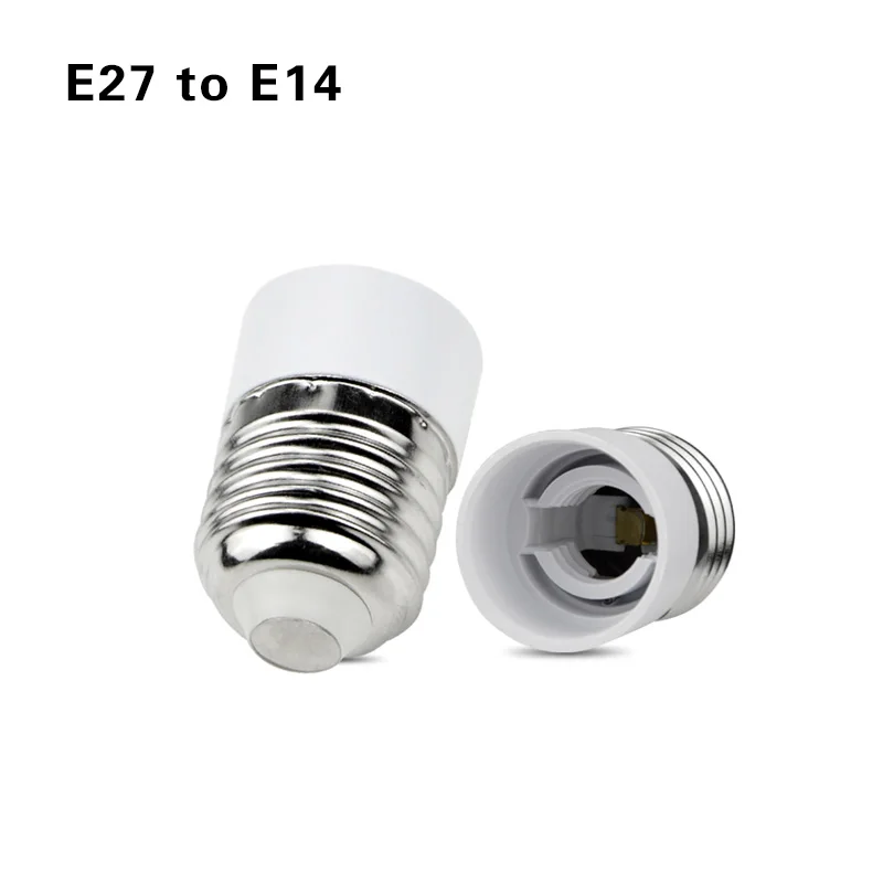 1 шт. E27 E14 GU10 G9 E12 B22 база взаимного преобразования держатели ламп конвертер гнездо адаптера гнезд ламп светильник база для светодиодный лампы - Цвет: E27 TO E14