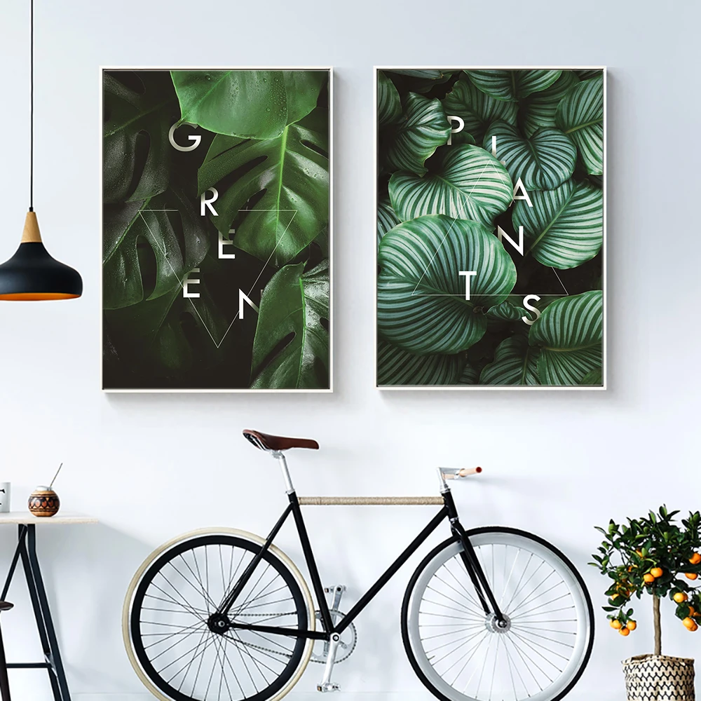 

Quadro Modern Blush Monstera Posters and Prints Leafs Wall Art Plant Painting on Canvas Picture Living Room Flower Home Decor