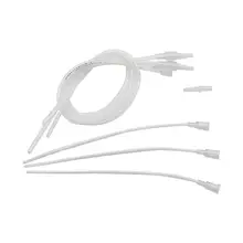 200 Pcs Papagaio Pássaro Pequeno Oral Gavage Agulha Diâmetro Exterior 2mm/3mm Comprimento Sobre 30 cm/ tubo de 13.5 centímetros de Silicone Macio