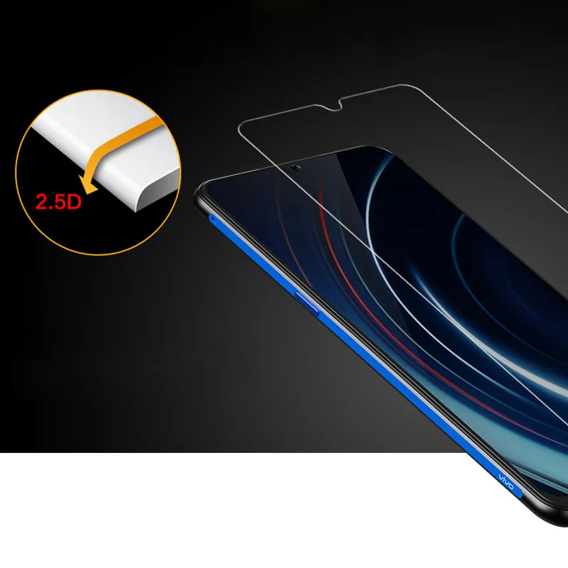 protective glass on For Vivo X27 X27Pro tempered glas for vivo V15 Pro screen protector phone protection film 2.5D For Vivo X27