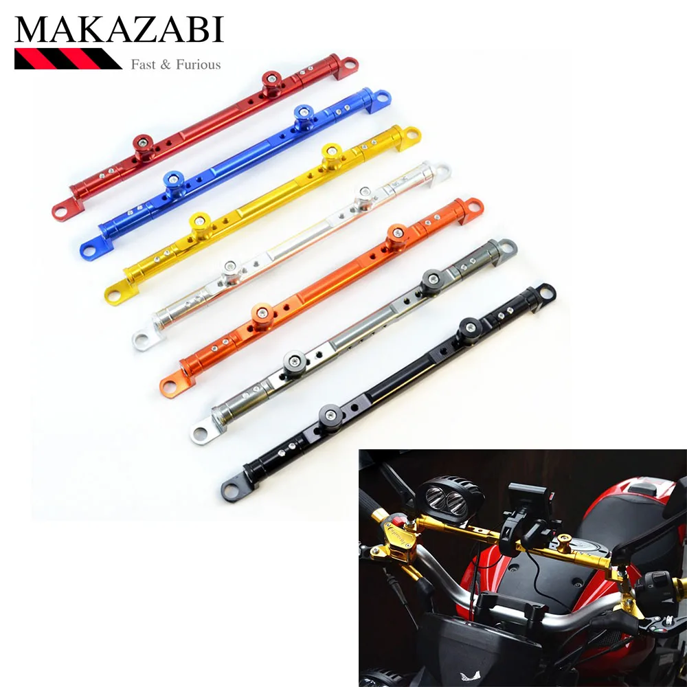 

Motorcycle Modifying Extension Crossbar Aluminum Alloy Extended Bracket Multifunction Adjustable Expansion Rod