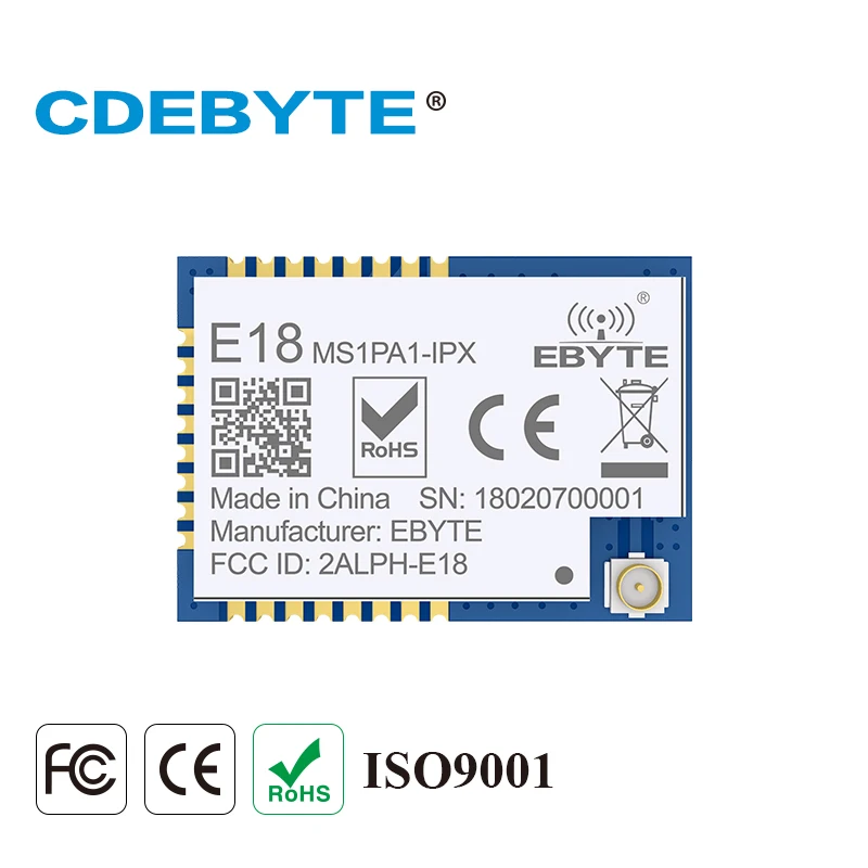 E18-MS1PA1-IPX Zigbee CC2530 2,4 ГГц 100 МВт IPX антенны IoT uhf Беспроводной трансивер 2,4 г приемник передатчик Модуль CC2530 PA