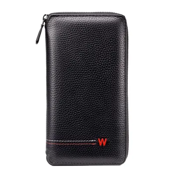 

Cow Leather Business Card Holder Men Zipper Credit Card Wallet Male 2019 Retro Bank/ID/Credit Card Holder wallet women