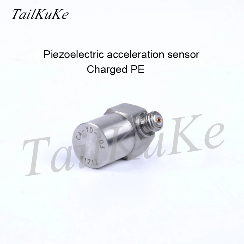 Vibration Shock Test Accelerometer CA-YD-103 Charge Vibration Sensor Induction Frequency