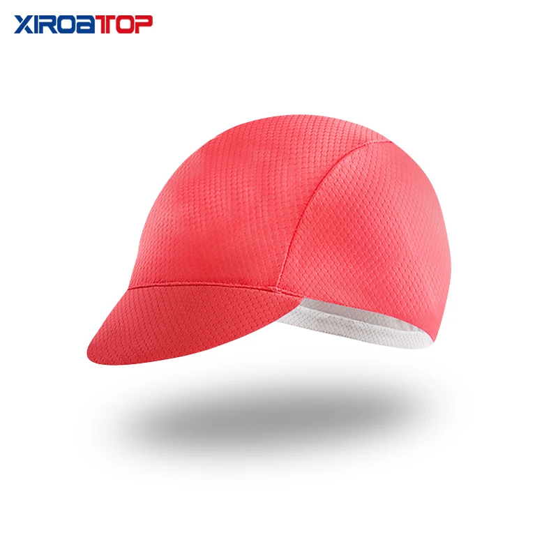 Nuova vendita calda di colore Solido Cappelini da ciclismo Donne Degli Uomini di usura della Testina Del Sole UV Del Cappello MTB Della Bicicletta Della Bici della Squadra Casco all'interno Cap cappuccio Corsa e Jogging Cappello