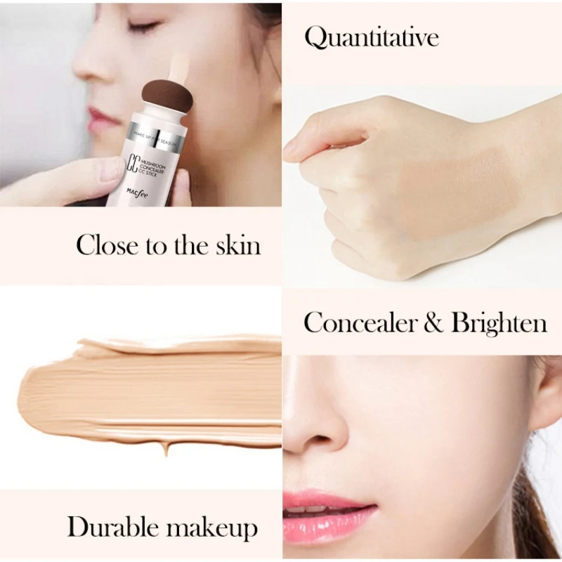 CC Air Cushion Stick долговечный водонепроницаемый чехол для окрашивания осветления кожи цветной карандаш-консилер новое поступление