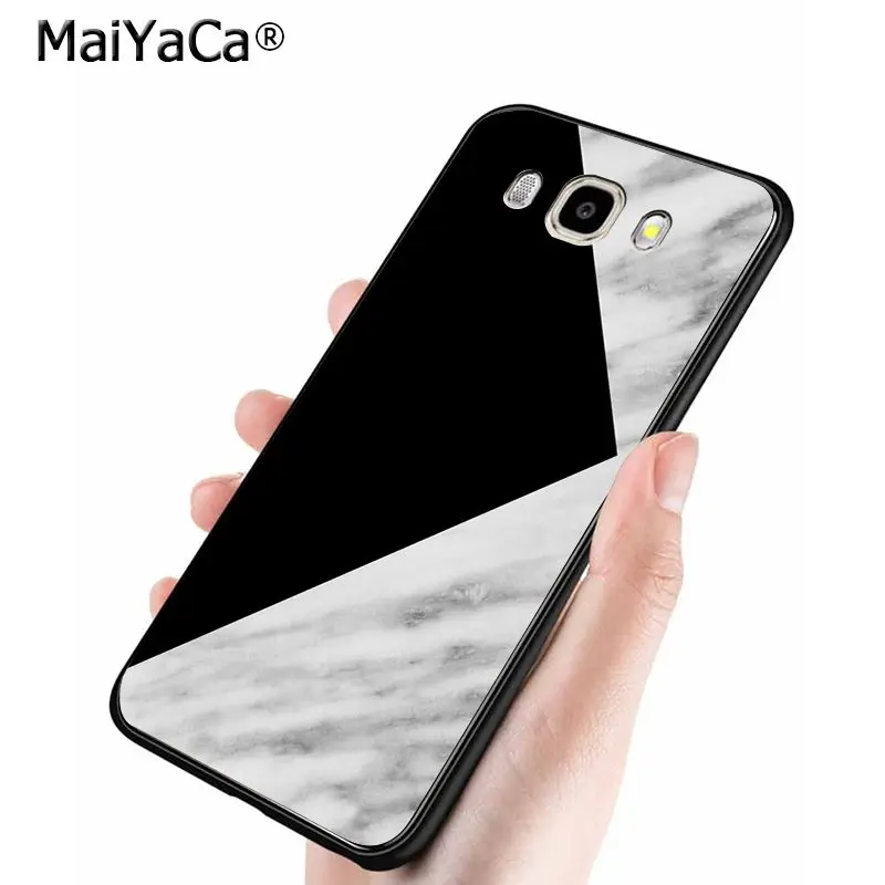 Fashion Geometric Splice Pattern Marble gold pink marble stone
