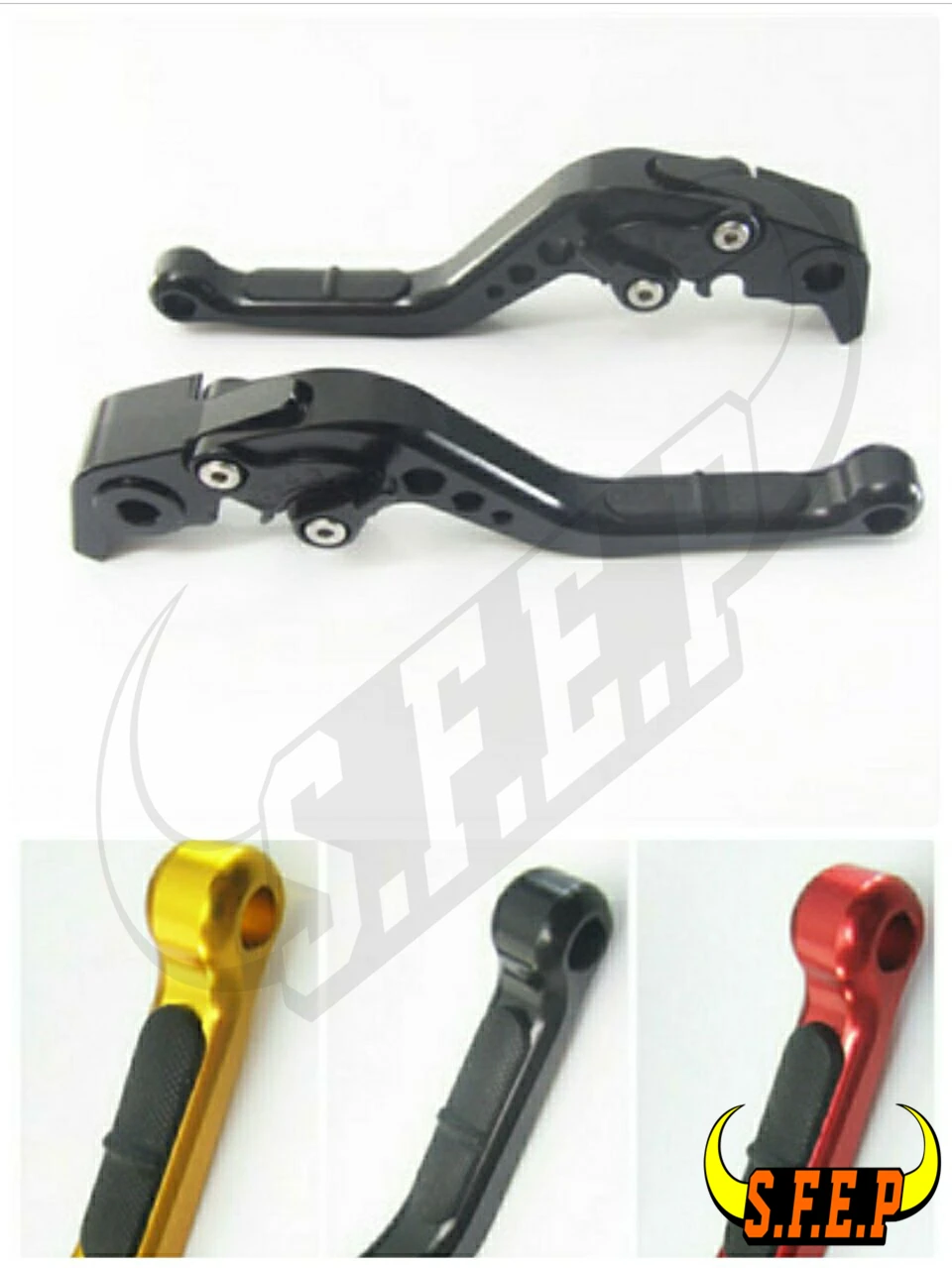 

CNC Adjustable Motorcycle Brake and Clutch Levers with Anti-Slip For Yamaha FZ-07/MT-07 2014-2018