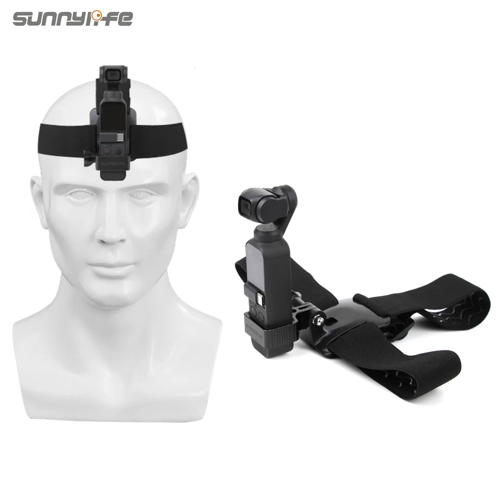 

Sunnylife Gimbal Camera Head Band Wearing Belt Strap Mount for DJI OSMO POCKET & GOPRO