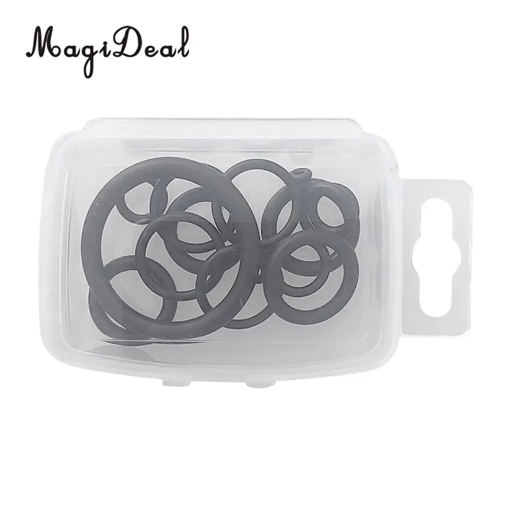 MagiDeal 15Pcs Diver BCD Hose Tank O-Ring for Scuba Diving Snorkeling Gear Equipment