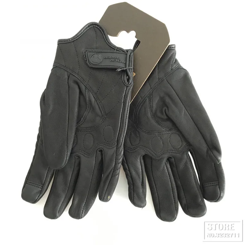 Кожаные Перчатки для мотоциклистов Luva moto queiro Guantes moto cicleta Luvas de moto Ретро перчатки для мотокросса защитное снаряжение