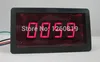 Compteur numérique DC 12V à 4 chiffres rouge, totalisateur haut et bas avec panneau de sortie relais compteur ► Photo 2/3